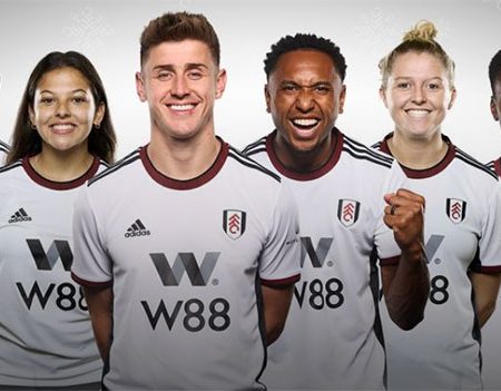 W88 tài trợ áo đấu CLB Fulham – Cùng nâng tầm thương hiệu