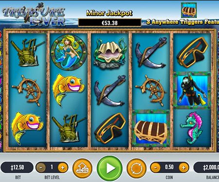 Hướng dẫn cách chơi Treasure Diver Slot – Thợ lặn kho báu